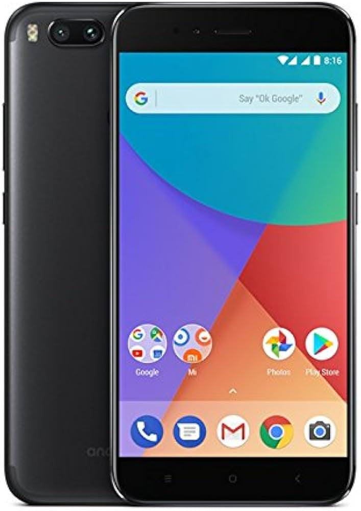 XIAOMI Mi A1 64GB Zwart 46XIAOMIMIA164BLK