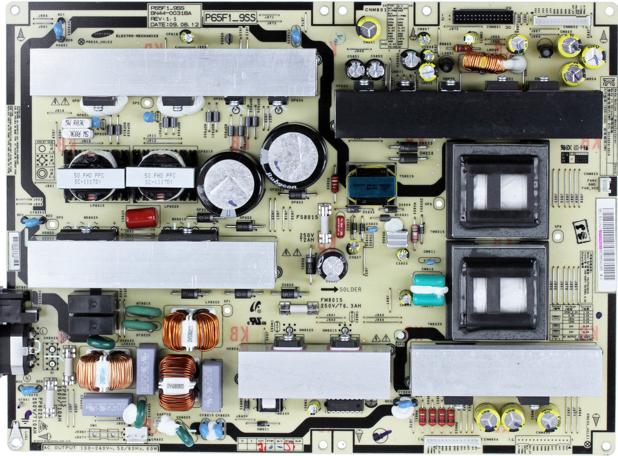 Tarjeta de comida de Samsung TV BN44-00318a
