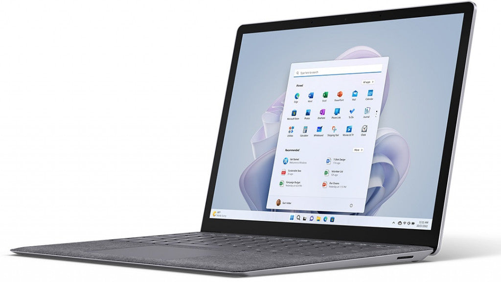 Microsoft Surface Laptop 5 Intel® Core™ i5 i5-1235U 34.3 cm (13.5") Touchscreen 8 GB LPDDR5x-SDRAM 256 GB SSD Wi-Fi 6 (802.11ax) Windows 11 Home Platinum