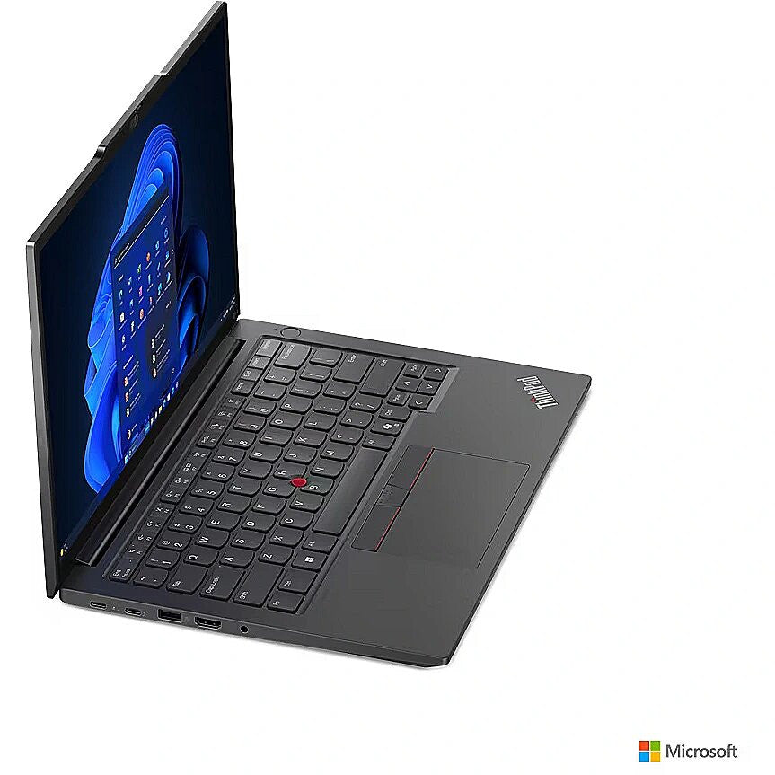 Lenovo ThinkPad E14 Gen 6 (Intel) Intel Core Ultra 7 155H Laptop 35.6 cm (14") WUXGA 16 GB DDR5-SDRAM 512 GB SSD Wi-Fi 6E (802.11ax) Windows 11 Pro Belgian Black