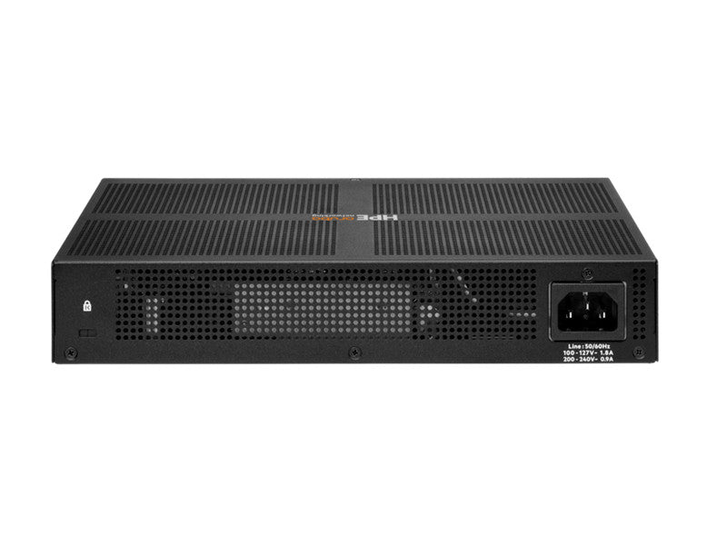 HPE Aruba Networking Aruba 6100 12G Class4 PoE 2G/2SFP+ 139W Managed L3 Gigabit Ethernet (10/100/1000) Power over Ethernet (PoE) 1U Zwart JL679A#B2C