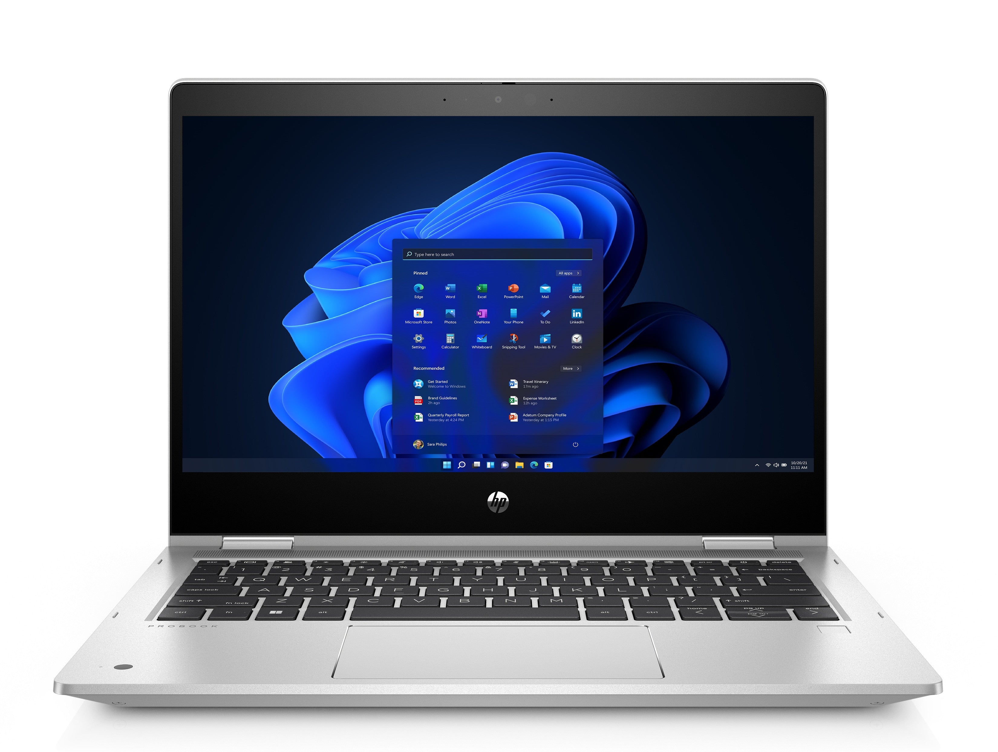 HP Pro X360 435G9 R5-5625U Pantalla FHD de 13,3&quot;, 16 GB, 512 GB W11 Pro <tc>QWERTZ</tc> Alemán 764Y8UC#ABD