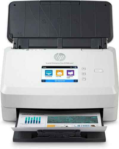 HP Scanjet Enterprise Flow N7000 Paginascanner 600 x 600 DPI A4 Wit