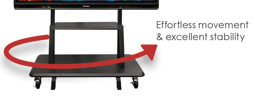 Promethean no ajustable estándar móvil aptms-base-3