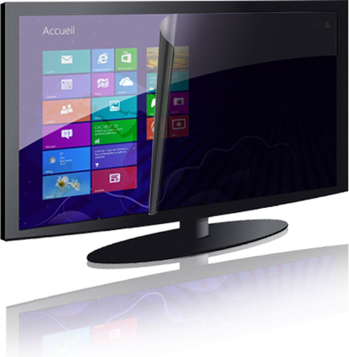 Mobilis Screen Protector Privacy 24 "W 16: 9 016243