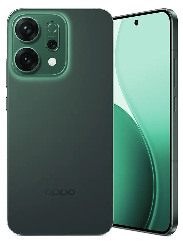 OPPO 14 5G CPH2737 smartphone 16.7 cm (6.59") Dual SIM Android 15 USB Type-C 12 GB 256 GB 6000 mAh Green CPH2737