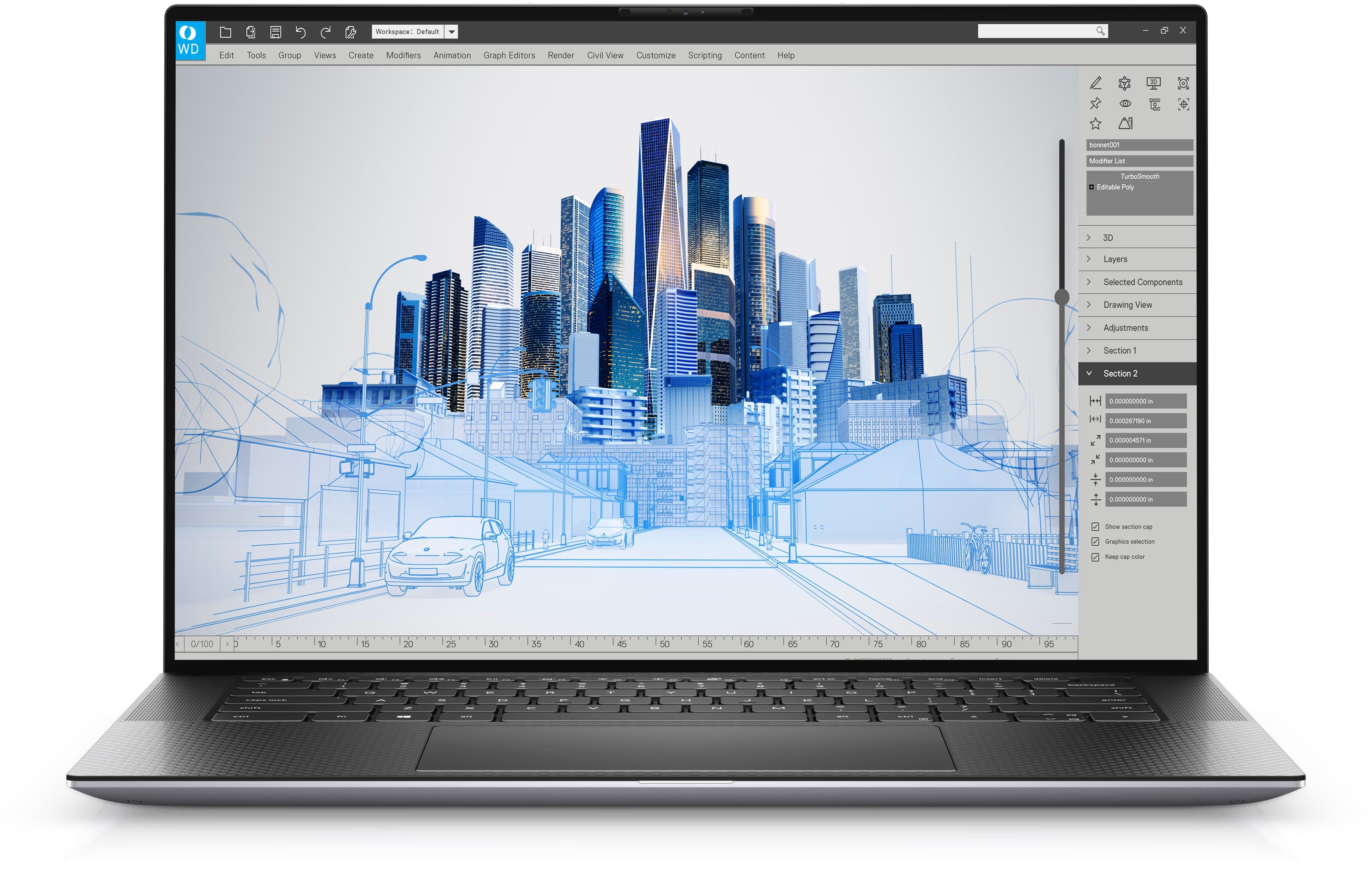 DELL Precision 5560 CORE-I7-11-11850H 32 GB 512 GB NVIDIA RTX T1200 W10PAG <tc>QWERTY</tc> Estados Unidos 78FV6