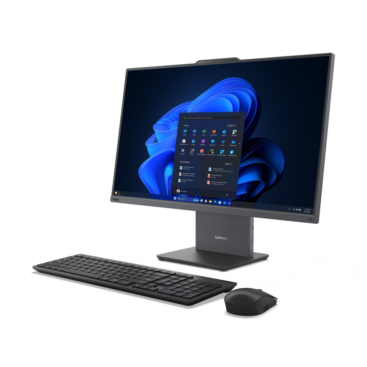 LENOVO ThinkCentre neo 50A 27 Gen 5 i5 210H 16GB 512GB QWERTY US internacional 12SA0074MH