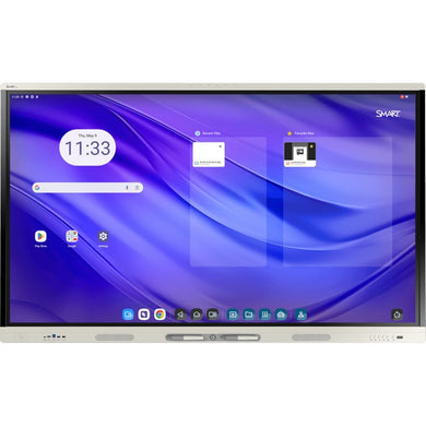 SMART Technologies MX286-V5 interactive whiteboard 2.18 m (86") 3840 x 2160 pixels Touchscreen Silver USB / Bluetooth MX286-V5-5A