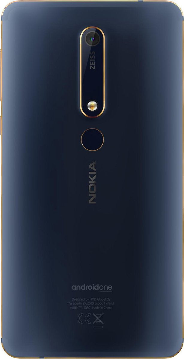 Nokia 6.1 14 cm (5.5") Android 9.0 4G USB Type-C 3 GB 32 GB 3000 mAh Blauw 11PL2L01A06