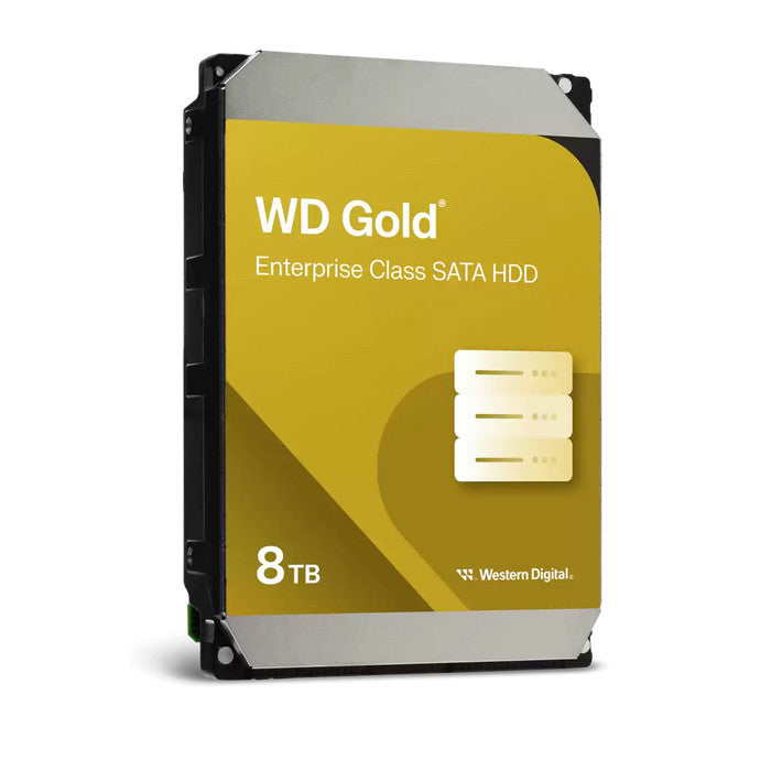 Western Digital Gold WD8005FRYZ interne harde schijf 8 TB 7200 RPM 128 MB 3.5" SATA III