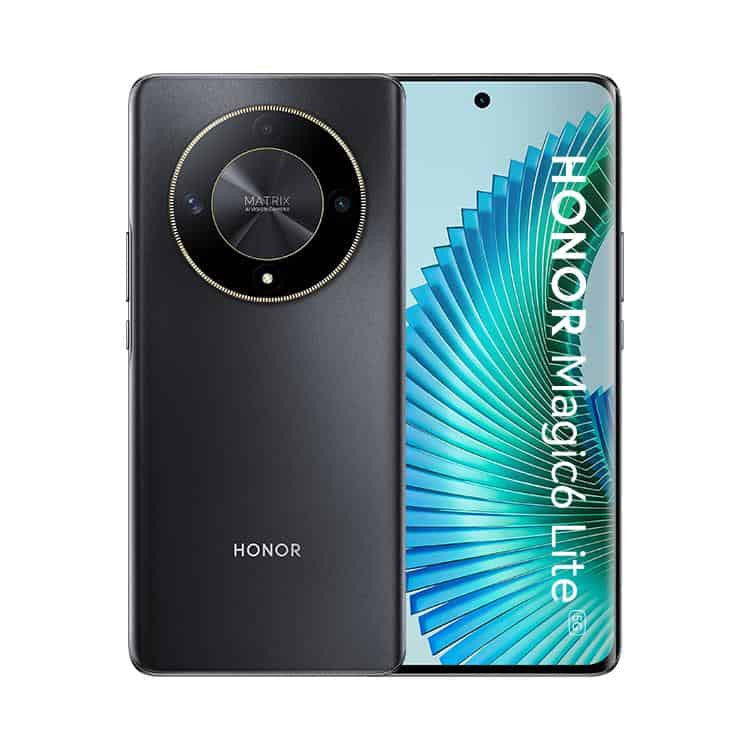 Honor Magic6 Lite 5G 17,2 cm (6.78") Dual SIM Android 13 USB Type-C 8 GB 256 GB 5300 mAh Zwart 5109AWVG