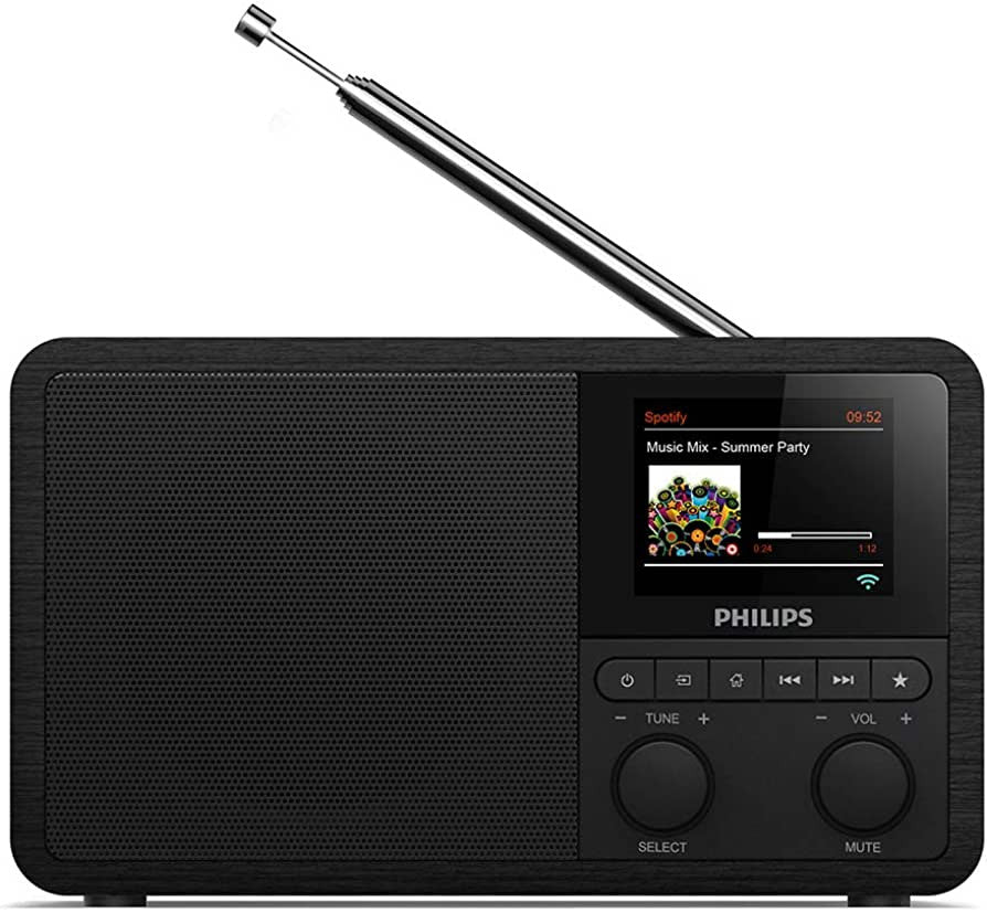 Philips TAPR802/12 radio Internet Digital Black TAPR802/12
