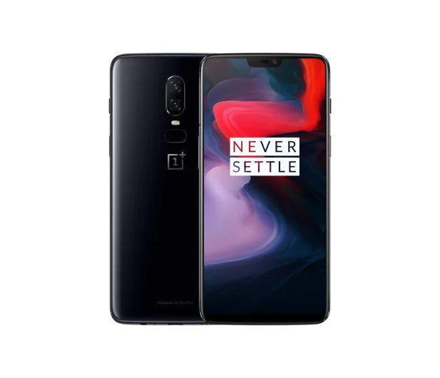 OnePlus 6 15,9 cm (6.28") Dual SIM 4G USB Type-C 6 GB 64 GB 3400 mAh Zwart