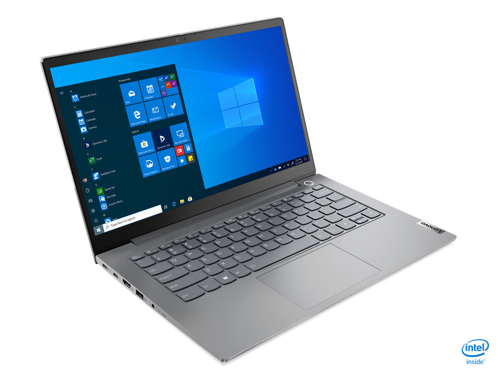 Lenovo ThinkBook 14 G2 ITL Intel® Core™ i5 i5-1135G7 Laptop 35.6 cm (14") Full HD 8 GB DDR4-SDRAM 256 GB SSD Wi-Fi 6 (802.11ax) Windows 10 Pro German Grey 20VD00M7GE