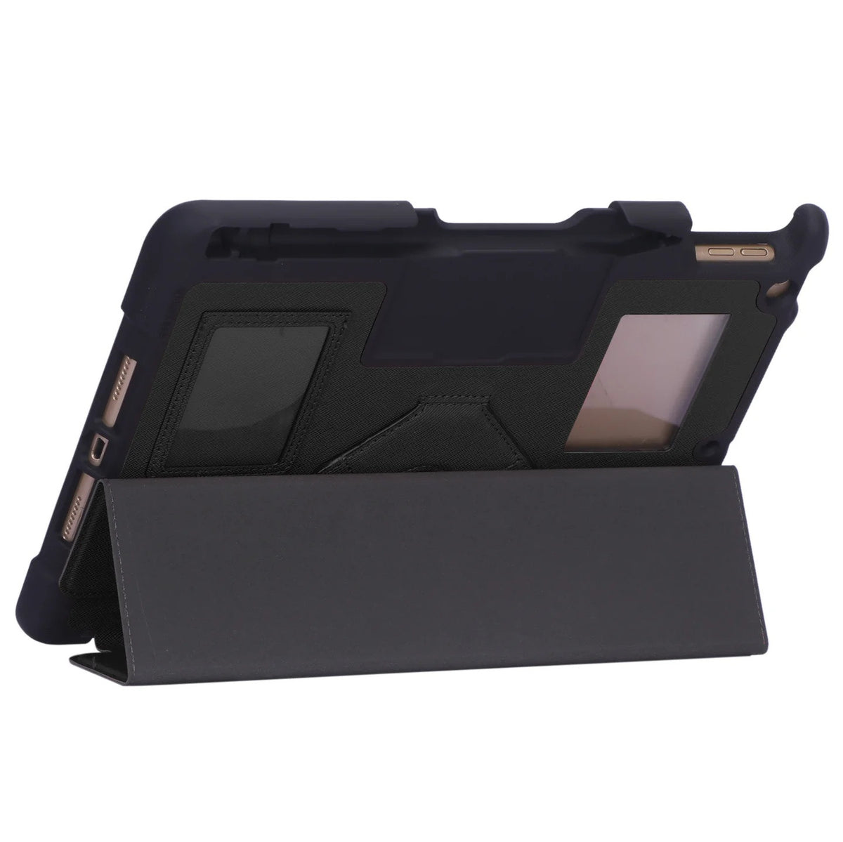 NutKase NK BumpKase con soporte para lápiz táctil para iPad NKLG612 (negro) NK114B-EL-SHM-CS-NKLG612