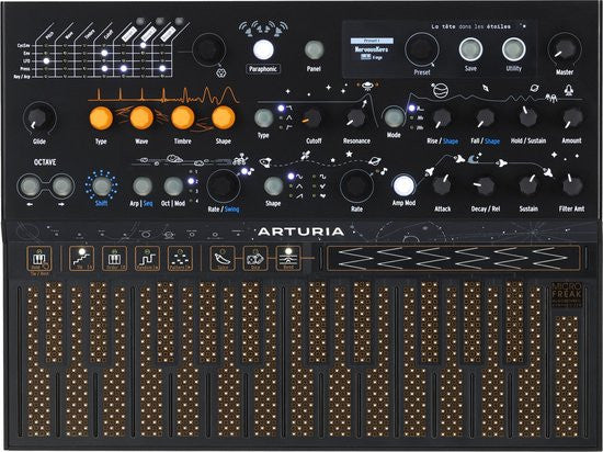 ARTURIA Microeneak Stellar Special Edition Synthesizer (Zwart) 71210