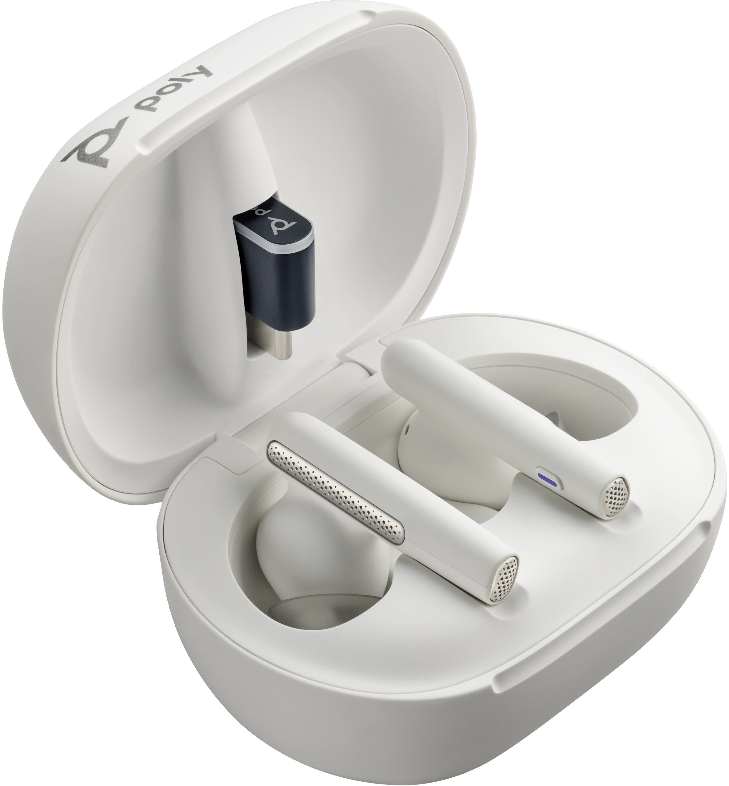 Poly Voyager Free 60 usb-a uc MS (Wit) 220759-01