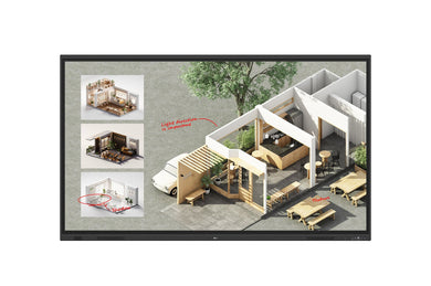 LG CreateBoard Standard pizarra blanca interactiva 86 86TR3DQ-B