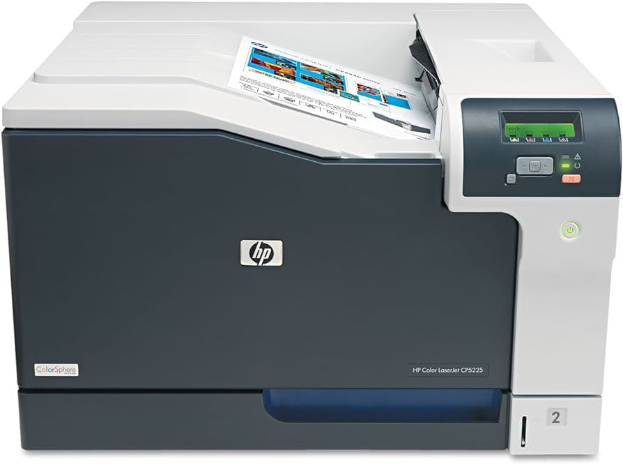 HP Color LaserJet Professional CP5225 CE710A – 20 ppm color / láser A3, Negro/Gris