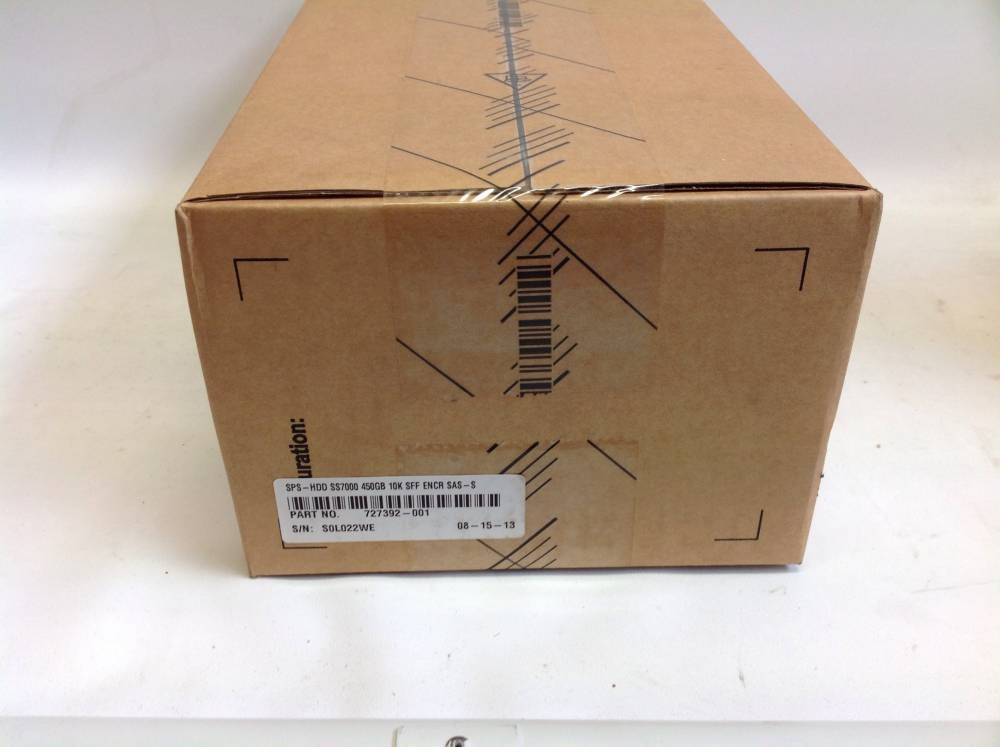 HP Vaste schijf SS7000 450 GB 10K SFF-encryptie sas-s 727392-001