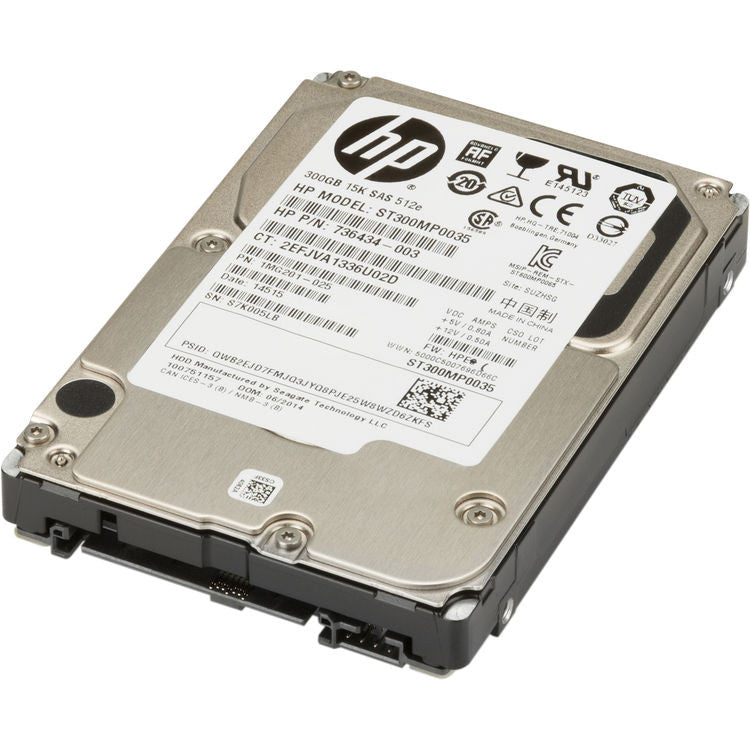 Disco duro interno HP 600 GB 15K RPM SAS SFF L5B75AA