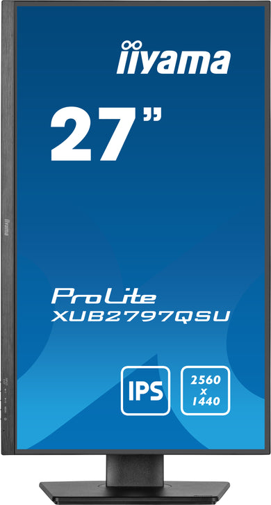 IIYAMA ProLite XUB2797QSU-B2 Monitor 27″ QHD IPS 100 Hz – Negro
