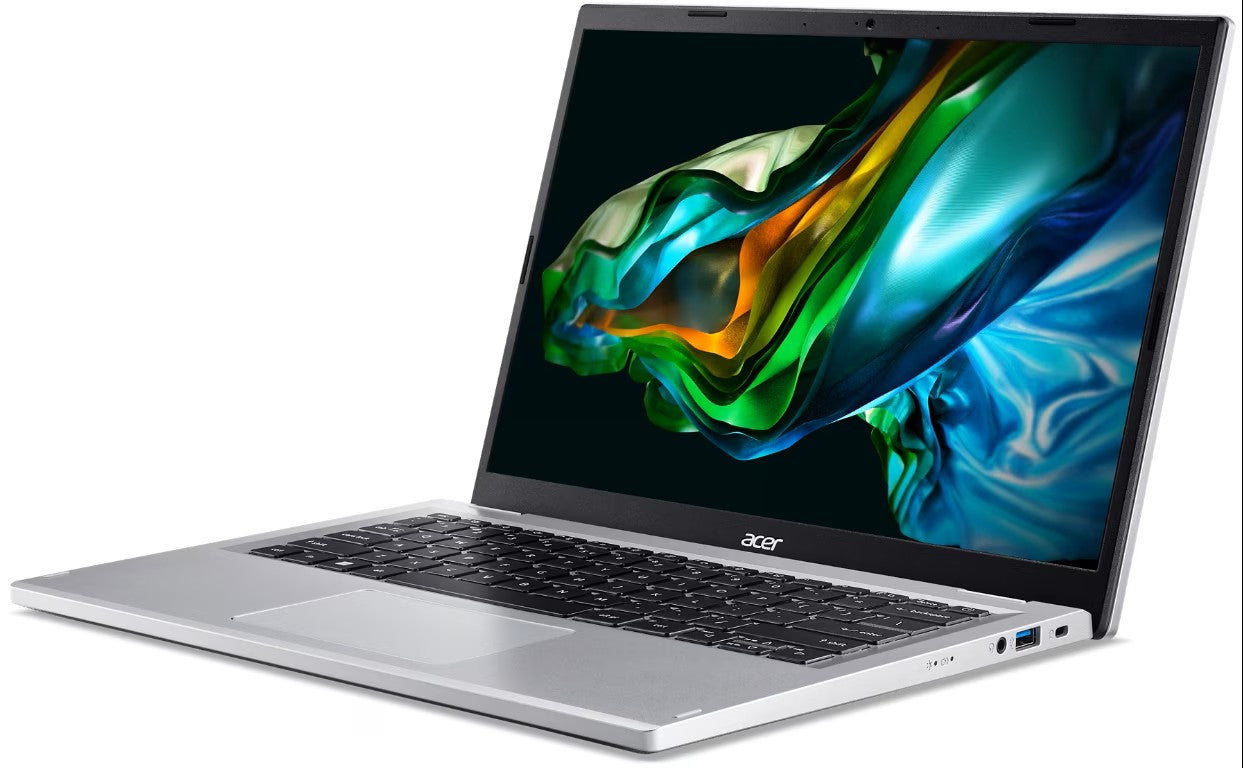 Acer Aspire 3 14 A314-42P-R5R7 AMD Ryzen™ 7 5700U Laptop 35.6 cm (14") WUXGA 16 GB LPDDR4x-SDRAM 512 GB SSD Wi-Fi 6 (802.11ax) Windows 11 Home Silver NX.KSFEH.008