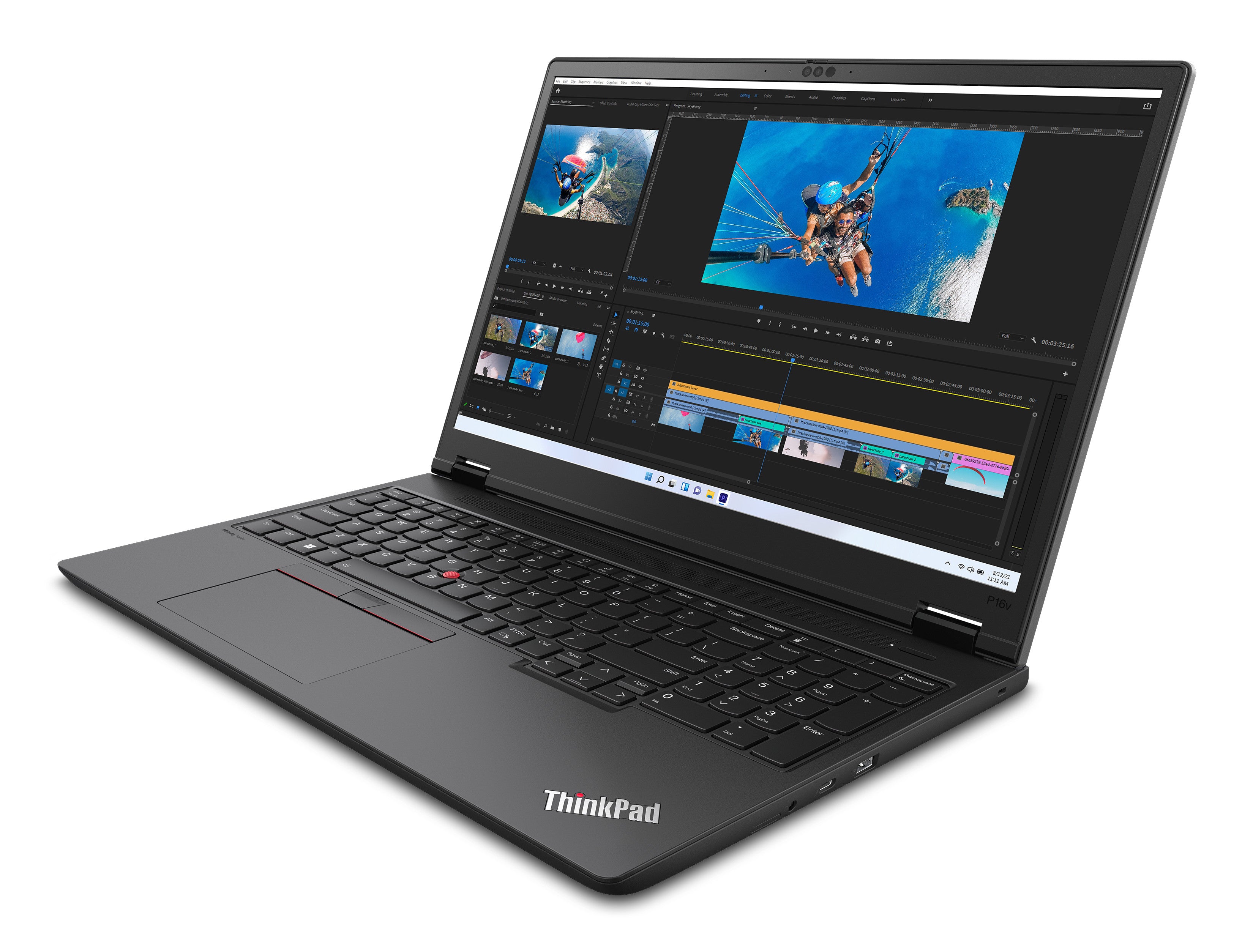 LENOVO ThinkPad P16V G2 Ultra 7-165H 32GB 1TB W11P QWERTY VS 21KYS4DYMH