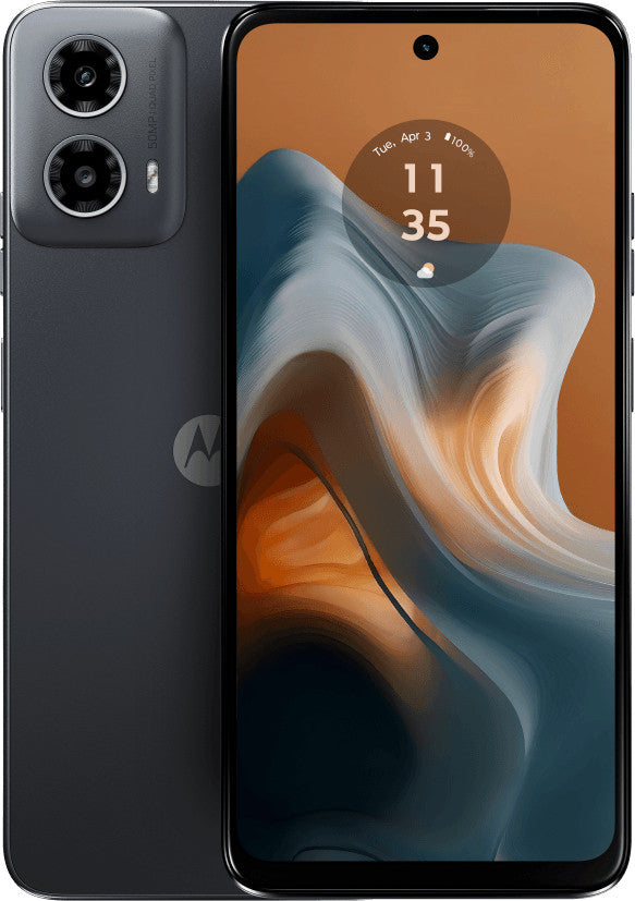 Motorola G34 16,5 cm (6.5") Dual SIM Android 14 5G USB Type-C 4 GB 128 GB 5000 mAh Zwart, Houtskool