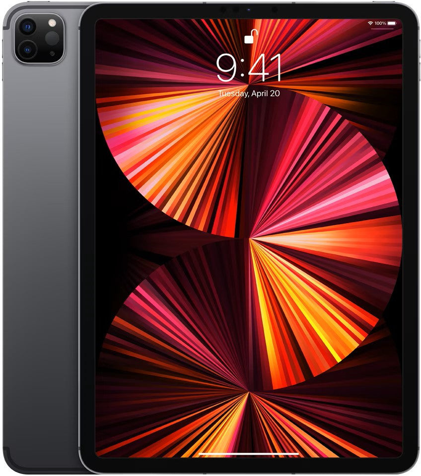 APPLE 11" iPad Pro WiFi 128GB (2021) (Space Gray) MHQR3FD/A