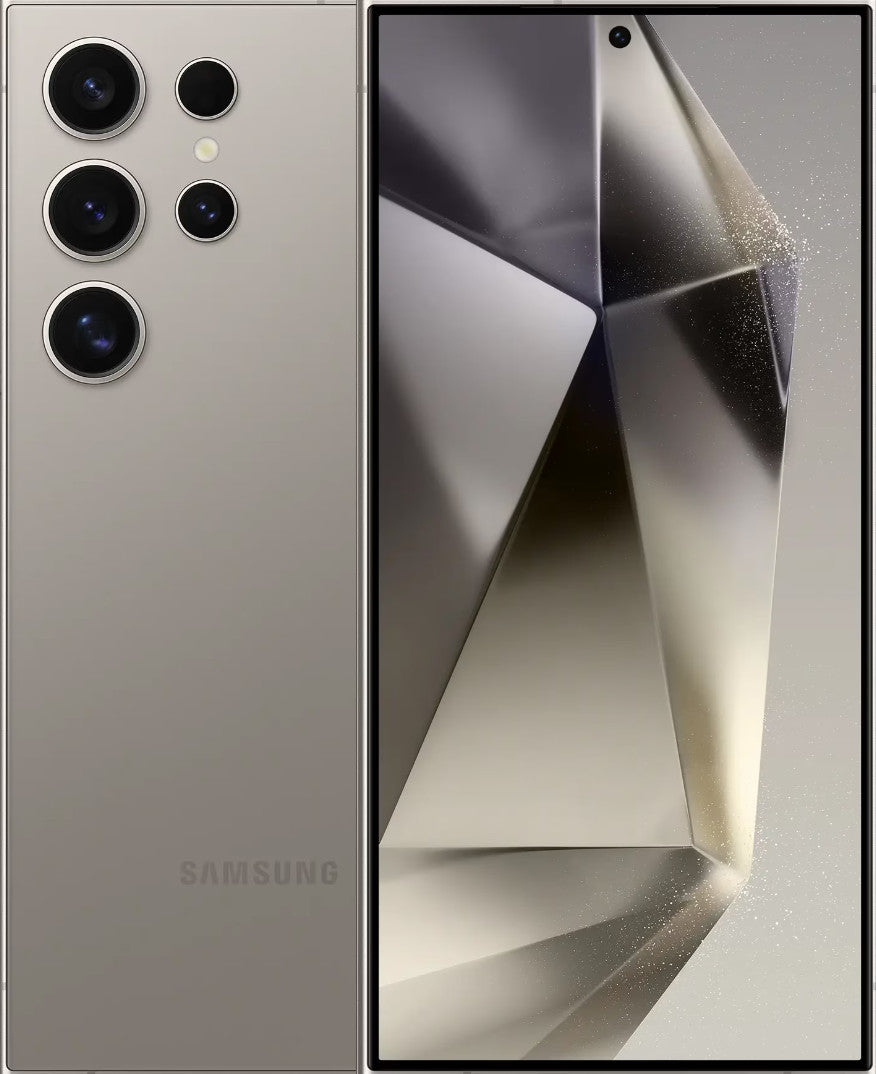 Samsung Galaxy S24 Ultra 17,3 cm (6.8") Dual SIM 5G USB Type-C 12 GB 256 GB 5000 mAh Grijs, Titanium SM-S928BZTGEUB