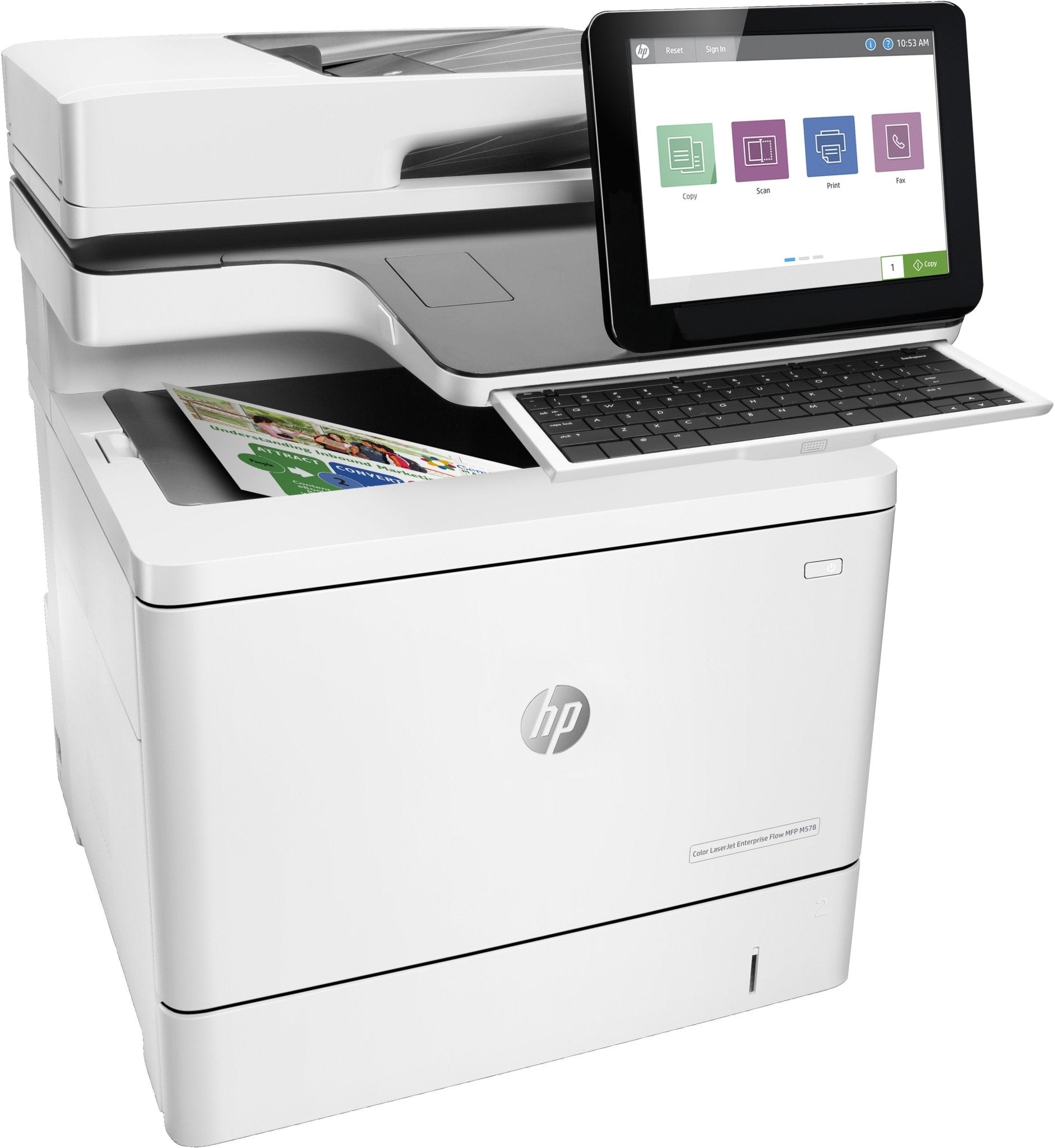 HP LaserJet Enterprise Flow M578C 7ZU87V - Compridis