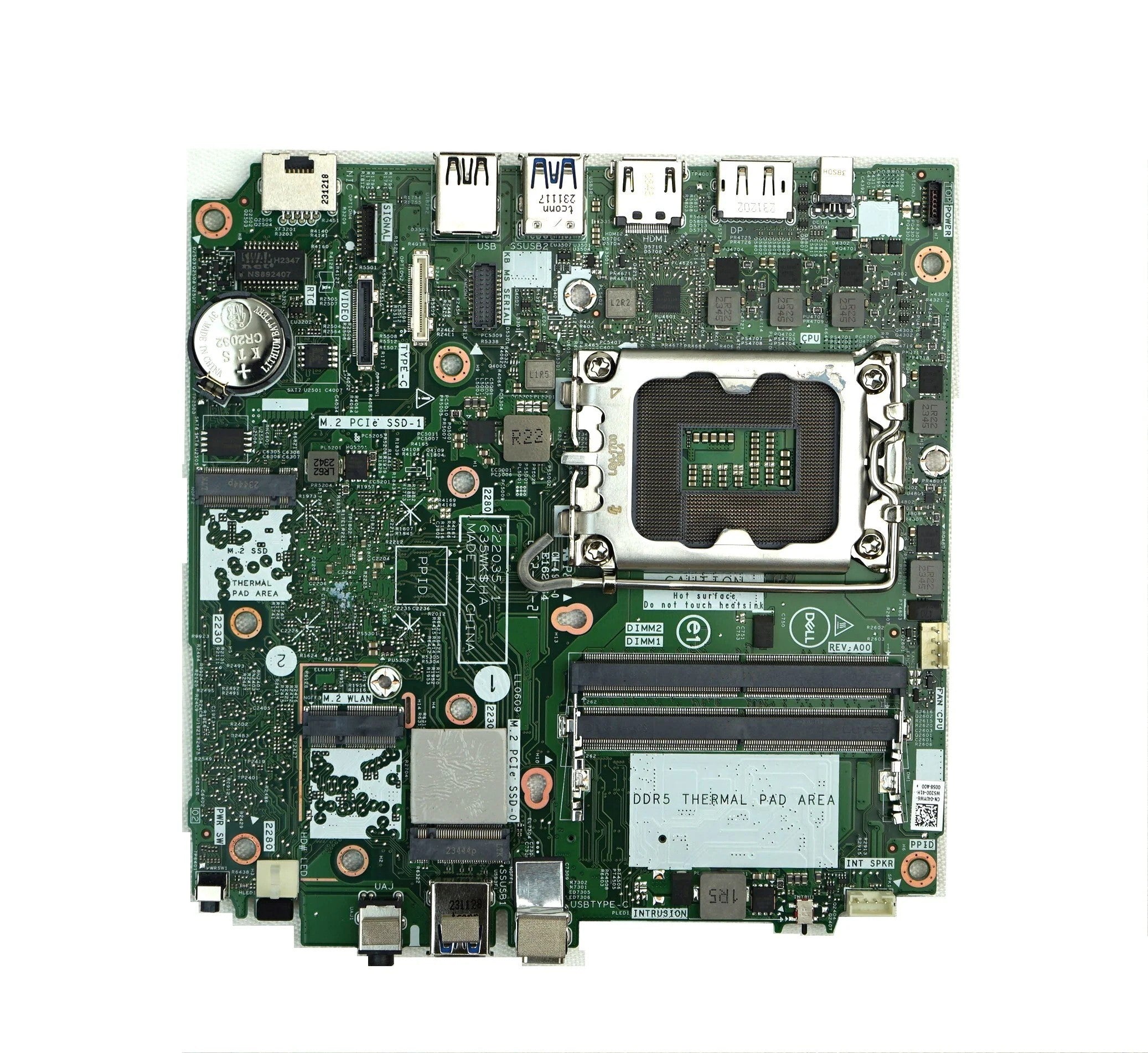 DELL Moederbord voor OptiPlex 7020 Micro Intel FC-LGA1700 Socket 04JYW6