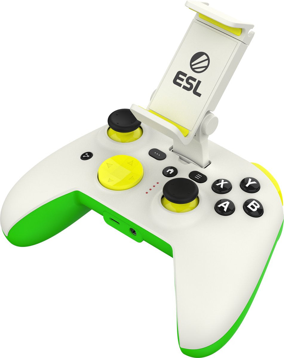 RIOTPWR RP1925Eel Controlador de juego Verde, blanco, amarillo USB Gamepad Android