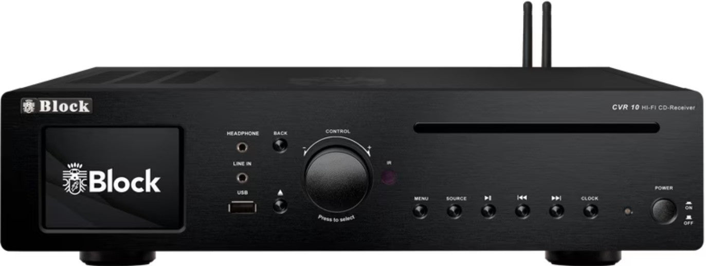 Audioblock CVR-10 Stereo Zwart 165655
