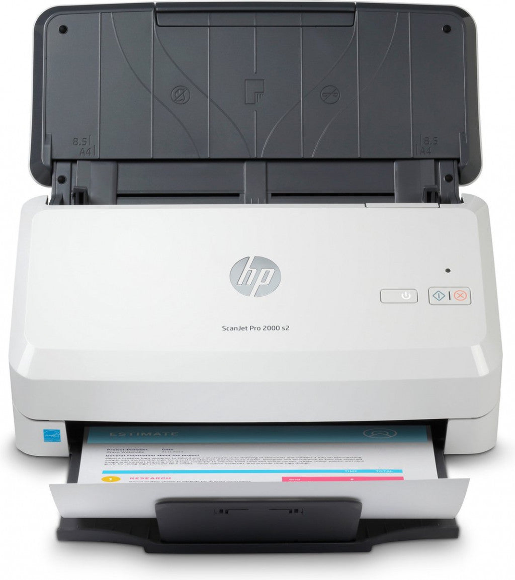 HP Scanjet Pro 2000 s2 Sheet-feed Scanner Sheet-fed scanner 600 x 600 DPI A4 Black, White