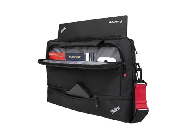 Lenovo Essential 39,6 cm (15.6") Aktetas Zwart