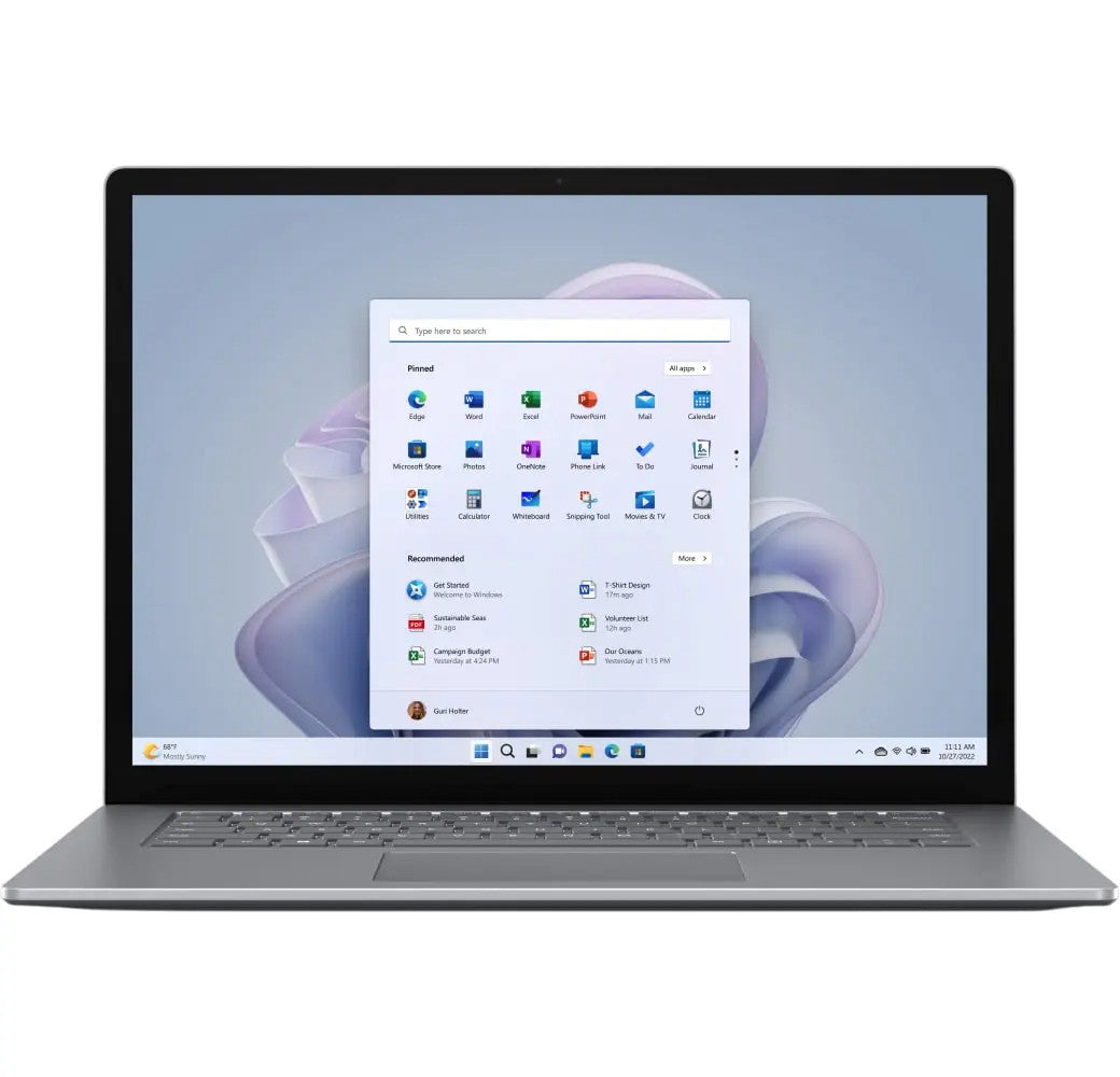MICROSOFT Surface Laptop 5 13 inch i7-1265U 16 GB 512 GB QWERTY VK RBH-00004