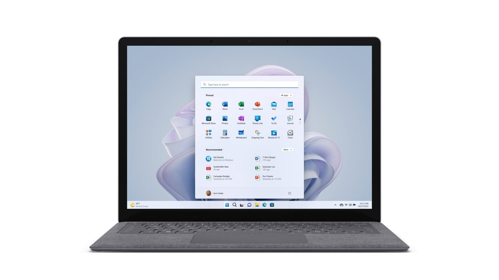 MICROSOFT Surface 5 I5 - 11300H/8GB/256GB/13" QWERTZ/W11H QZI - 00005 - Compridis
