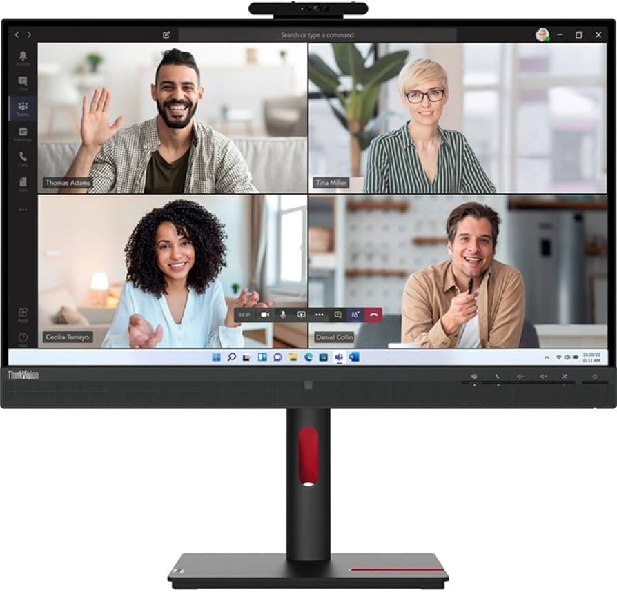 Lenovo ThinkVision T27hv-30 LED display 68,6 cm (27") 2560 x 1440 Pixels Quad HD Zwart