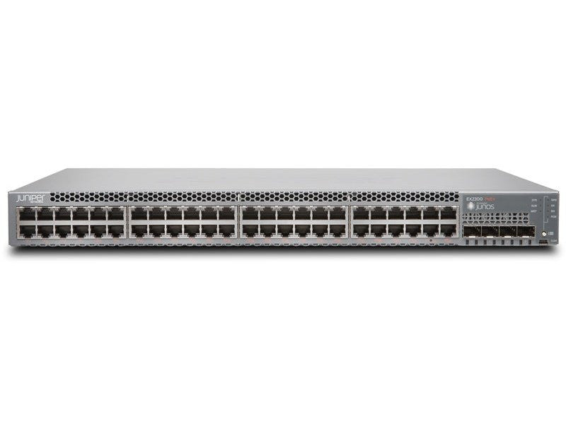 JUNIPER NETWORKS Schakelaar 48-POORTS 10/100/1000BASE-T Poe+ (enkel unit) EX2300-48P-QPV01