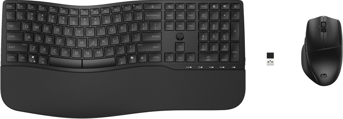 HP 685 CFT Combo de teclado y ratón de modo dual QWERTY EE. UU. 8T6L7UT#ABB