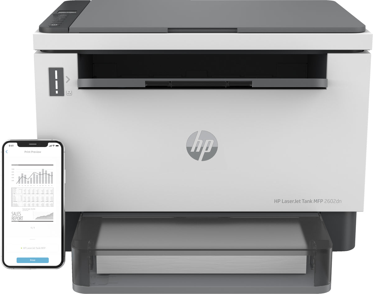 HP LaserJet Tank MFP 2602DN Impresora Láser Monocromática Dúplex 22 ppm