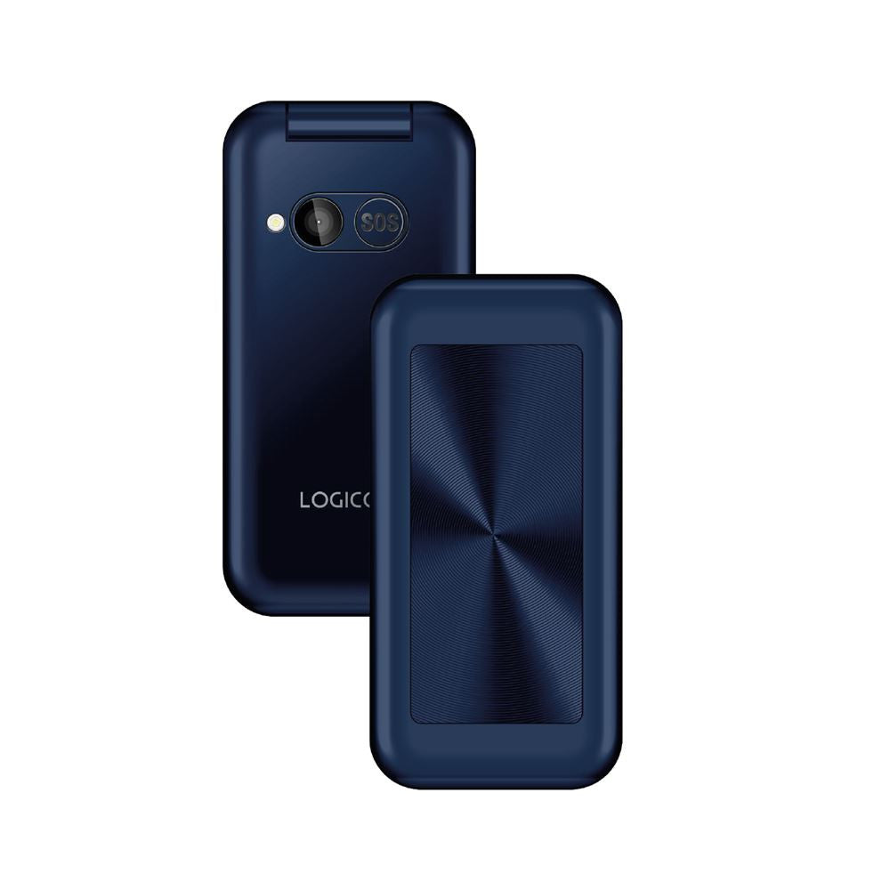 LOGICOM Mobiele telefoon Fleep 450 Blauw 4G Fleep450blue