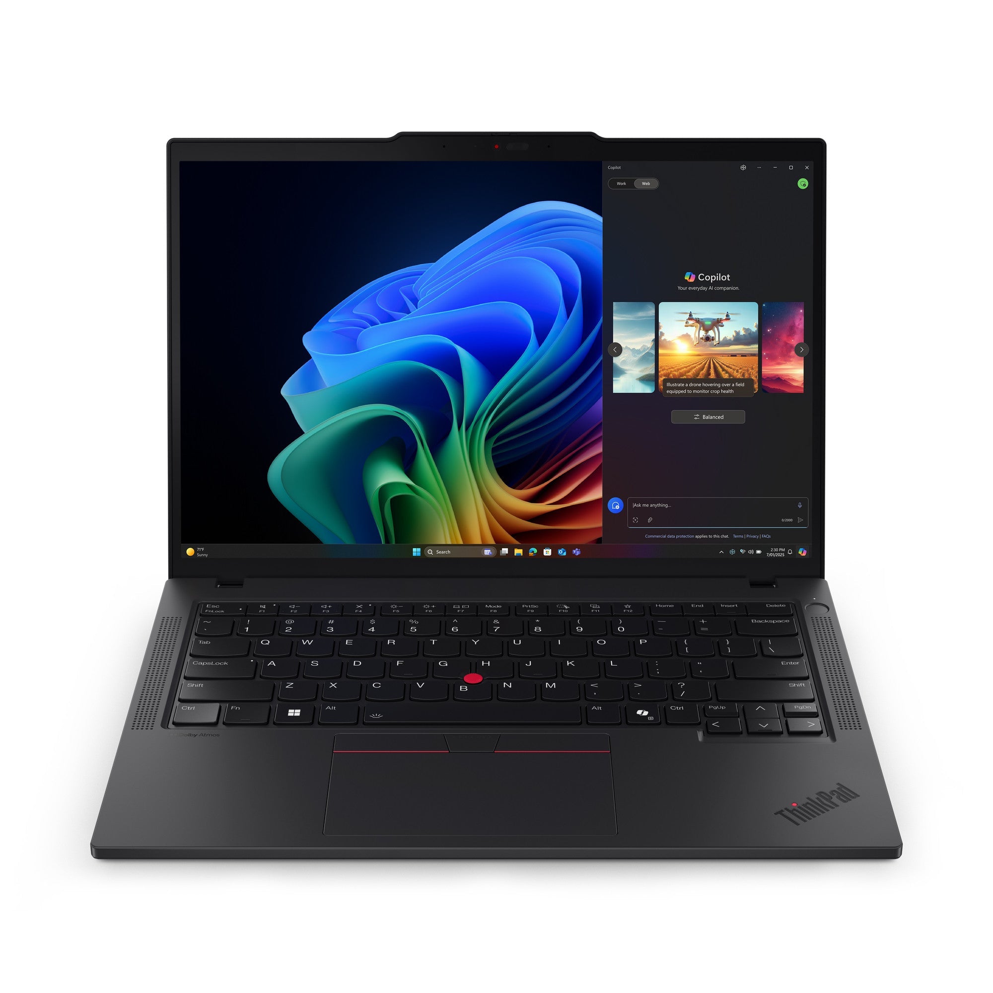 LENOVO ThinkPad T14 G6, 14", Ryzen 7 Pro 350, 32GB RAM, 512GB SSD, QWERTY Keyboard, 21QKS01H0L - Compridis