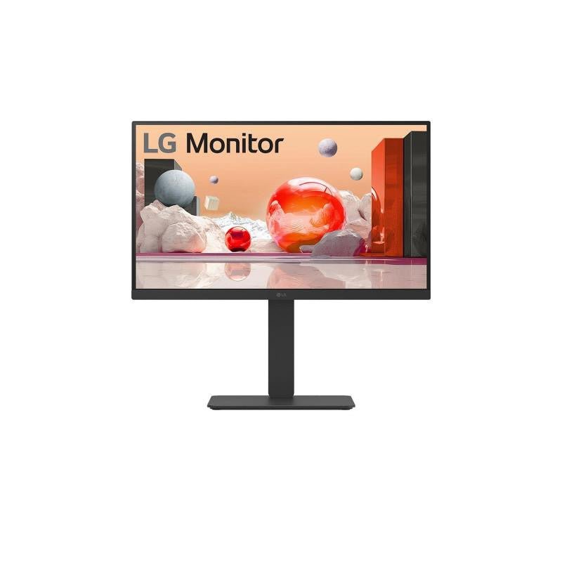 LG 24BA850-B 23.8″ FHD IPS-monitor met webcam & USB-C 100Hz – Zwart - Compridis