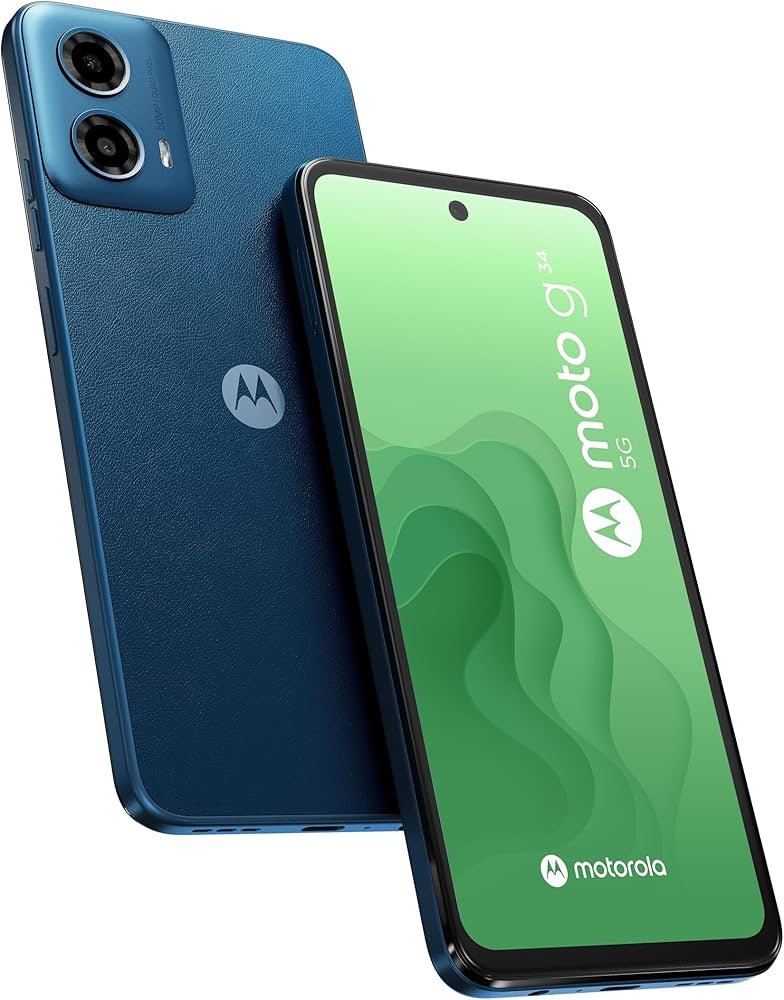 MOTOROLA Moto G34 128GB Groen PB0J0024SE - Compridis