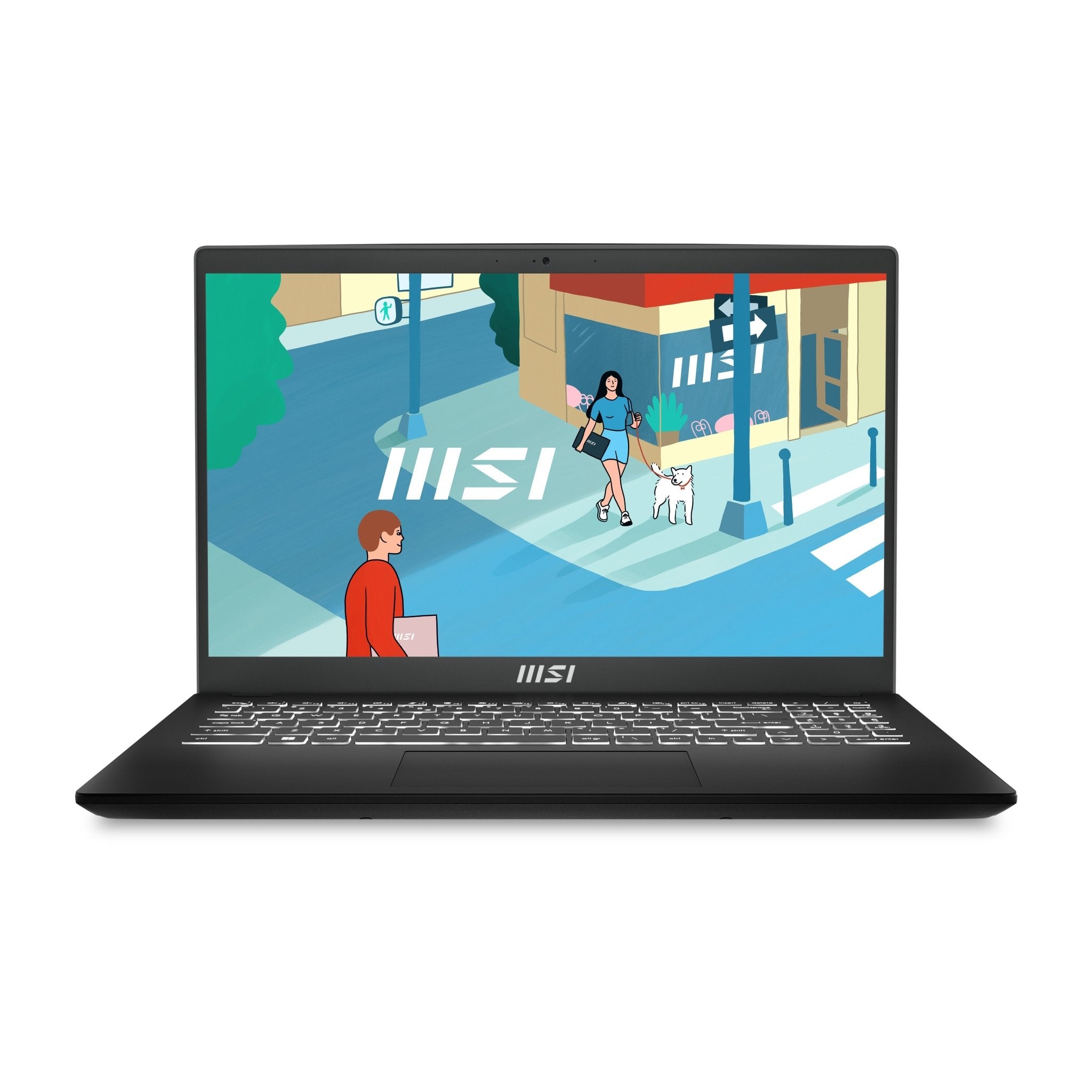 MSI Modern 15 H C13M 15.6" i5-13420H 16GB 512GB QWERTZ German - Compridis