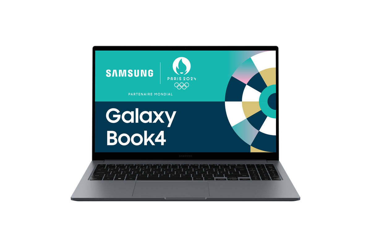 SAMSUNG GalaxyBook4 15.6-inch Intel Core i5-1335U 8GB 256GB 15.6" W11H AZERTY Gray NP750XGJ-KG2FR - Compridis